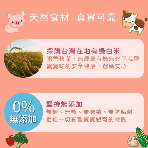 飯友 寶寶粥 150g 4包/盒 常溫寶寶粥 即食粥 副食品 胚芽粥 常溫即食營養寶寶粥 6375 product thumbnail 6