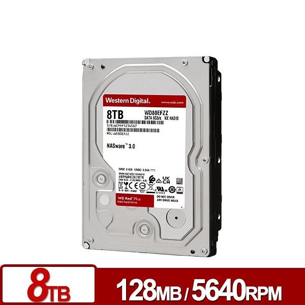 WD 紅標Plus 10TB 3.5吋NAS硬碟(WD101EFBX) | WD 威騰| Yahoo