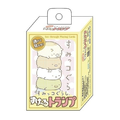 【震撼精品百貨】角落生物 Sumikko Gurashi~SAN-X 角落生物透明撲克牌(黃點點款)*47221