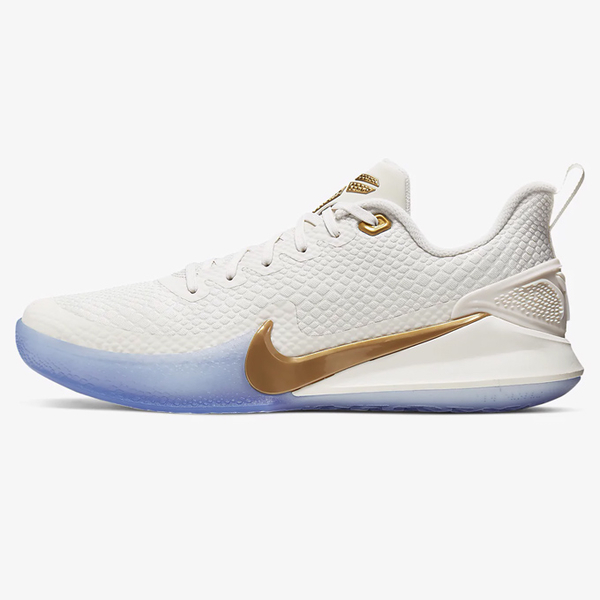 NIKE Mamba Focus Metallic Gold 男鞋 籃球 冰底 金勾 緩震 白金 【運動世界】 AJ5899-004 product thumbnail 3