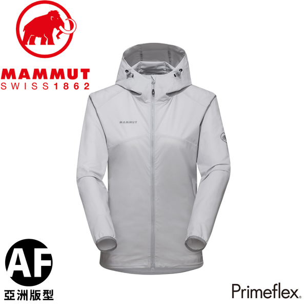 【MAMMUT 長毛象 女 GRANITE SO Hooded Jacket AF 軟殼外套《公路灰》】1011-00331