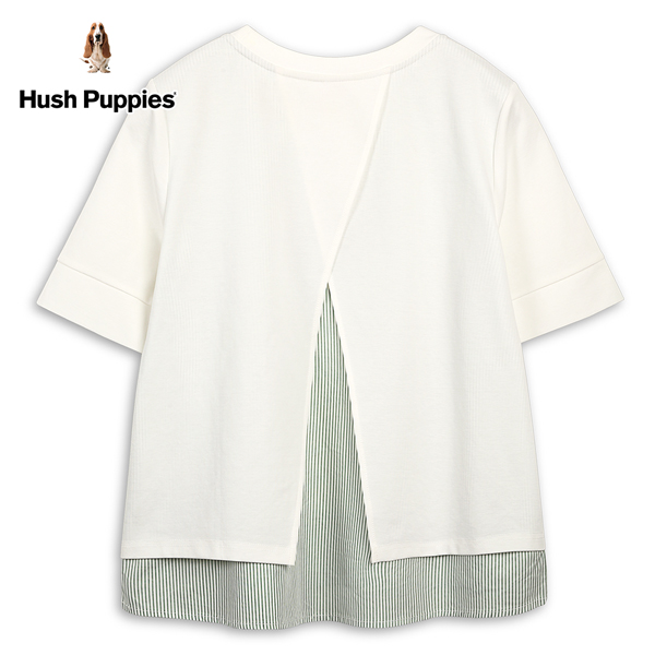 Hush Puppies 上衣 女裝知性條紋拼接假兩件上衣 product thumbnail 2