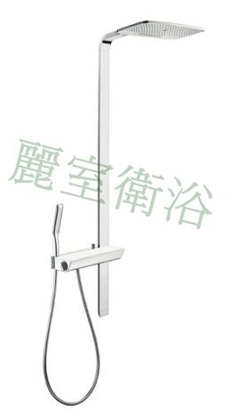 【麗室衛浴】新款上市 德國 hansgrohe r'dance e showerpipe 定溫龍頭+淋浴花灑組 27149