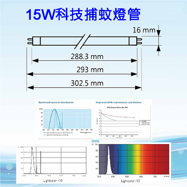 友情牌 15W圓形電擊式捕蚊燈 VF-1556 (台灣製造) product thumbnail 3