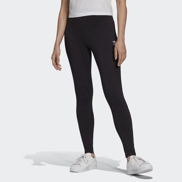 【五折出清】Adidas Originals TIGHTS 女裝 長褲 緊身 高腰 訓練 棉 黑【運動世界】H06625