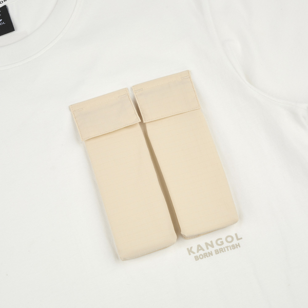 KANGOL 短袖 深灰橘 白奶茶 工裝 立體口袋 中性 6425100710 6425100700 product thumbnail 8