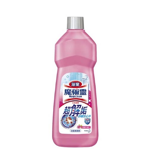 魔術靈浴室清潔劑補充瓶-玫瑰香500ml x2入【愛買】 product thumbnail 2