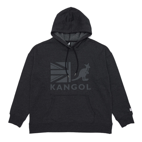 KANGOL 帽T 中性 鐵灰 長袖 休閒 6255112020