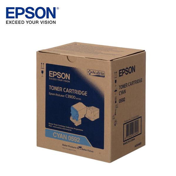 EPSON 愛普生 C13S050592 原廠青色碳粉匣 適用 CX37DNF/AL-C3900N/C3900DN