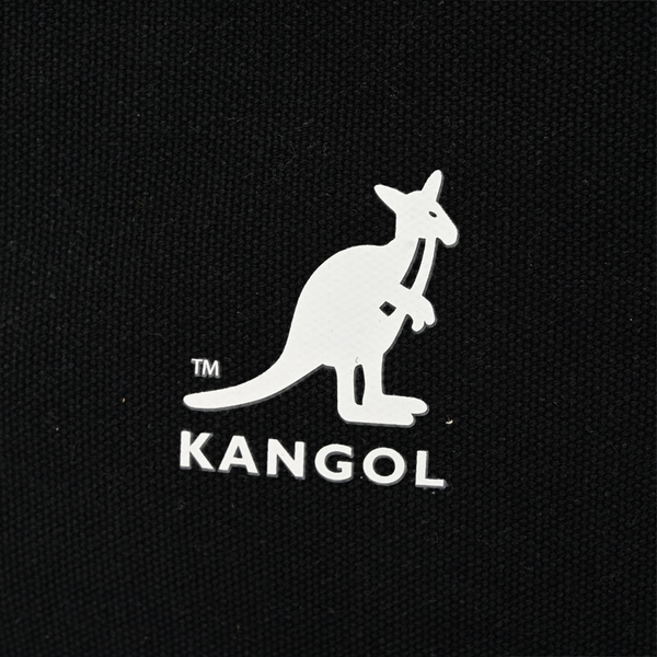 KANGOL 大型帆布側背包 零錢包掛飾 黑色 62551714 20 noN21 product thumbnail 6