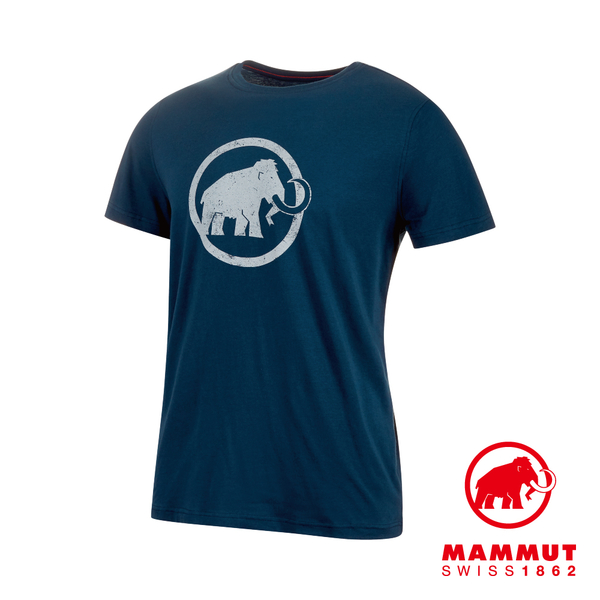 Mammut 長毛象 Logo T-Shirt Men 機能LOGO短袖 T-Shirt 男款 藏青 #1017-07292