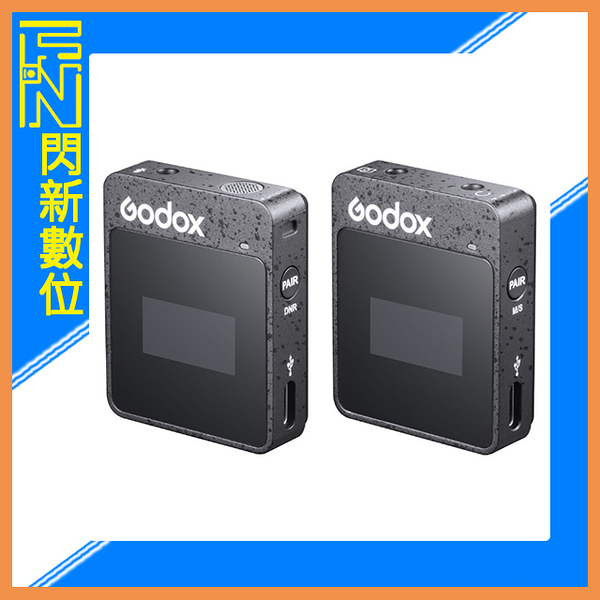 Godox 神牛 Movelink II 2.4GHz 二代 迷你無線 收音 麥克風 M1 套組 一對一(公司貨)