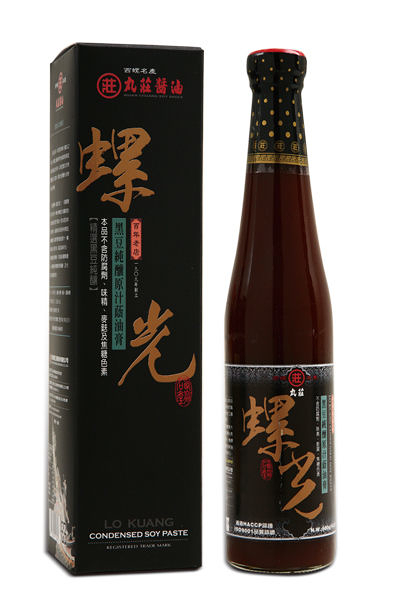 丸莊黑豆螺光蔭油膏420ml(非基因改造)