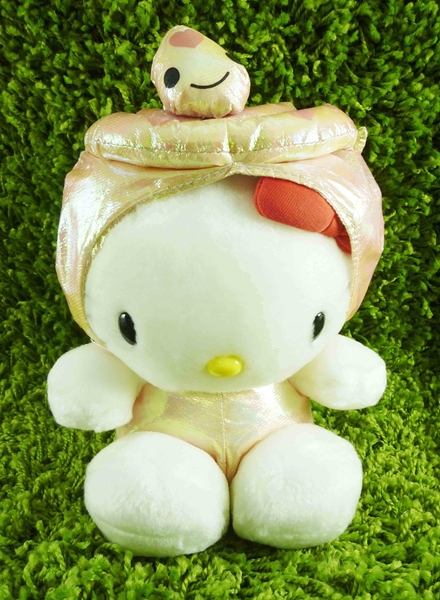 【震撼精品百貨】Hello Kitty 凱蒂貓~KITTY生肖絨毛娃娃-亮面蛇