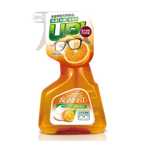 快潔適 橘油泡沫洗鏡液(橘)300ml
