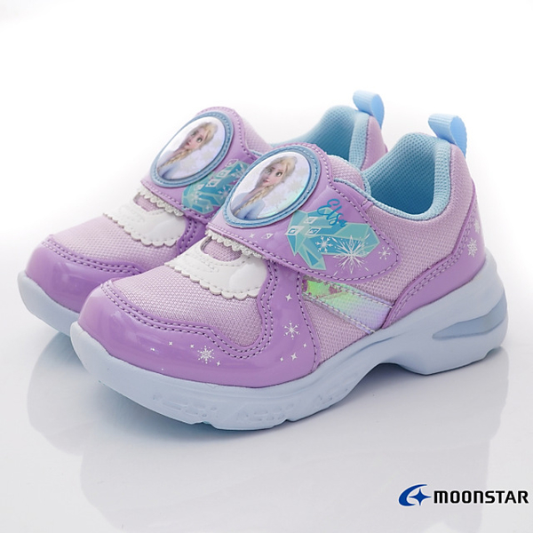 日本月星Moonstar機能童鞋迪士尼聯名系列13025藍/13031白/13037紫/13039淺藍(中小童段) product thumbnail 6