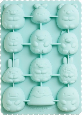 【震撼精品百貨】角落生物 Sumikko Gurashi~SAN-X 角落生物造型矽膠製冰模型-藍*81686 product thumbnail 2