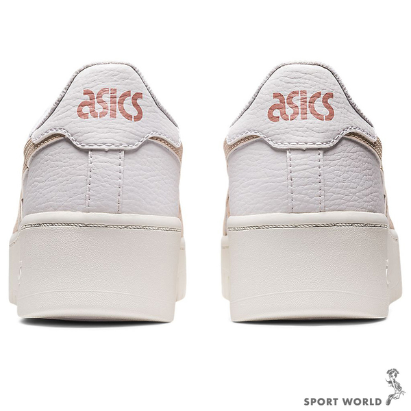 Asics JAPAN S PF 女鞋 休閒 皮革 復古 厚底 白/粉【運動世界】1202A426-100 product thumbnail 8