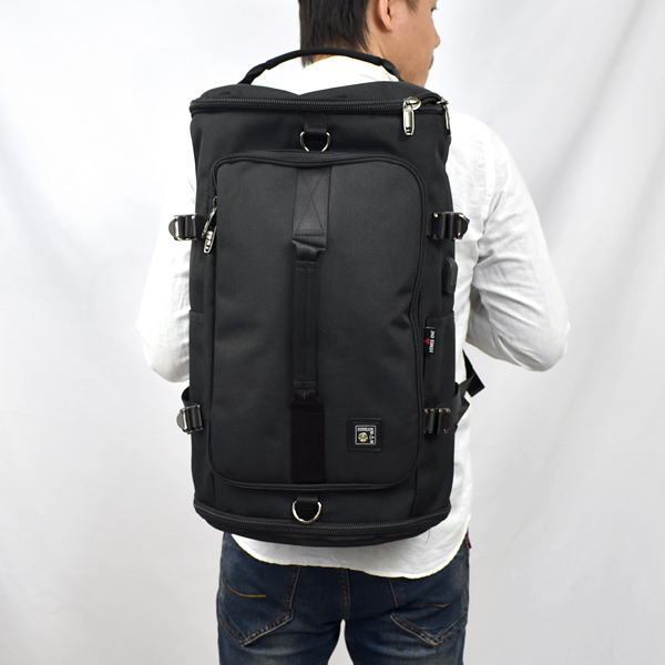 後背包 超實用大容量多用途 行李包 可加大空間設計 背包旅行必備NZB18