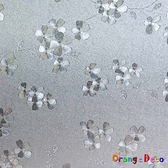 【橘果設計】花瓣飄飄 靜電玻璃貼 45*200CM 防曬抗熱 無膠設計 磨砂玻璃貼 可重覆使用 壁紙