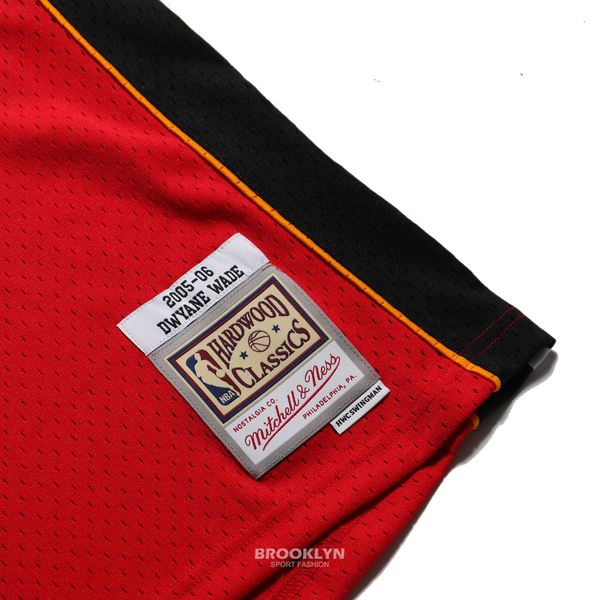 MITCHELL & NESS M&N 球衣 05-06 熱火 韋德 3號 球迷版 SMJY3495-MHE05DWAUNRD (布魯克林) MNSWJG2262E product thumbnail 5