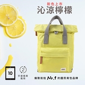 【南紡購物中心】ROKA Canfield B「通勤者」手提肩背兩用後背包(小)- 沁涼檸檬