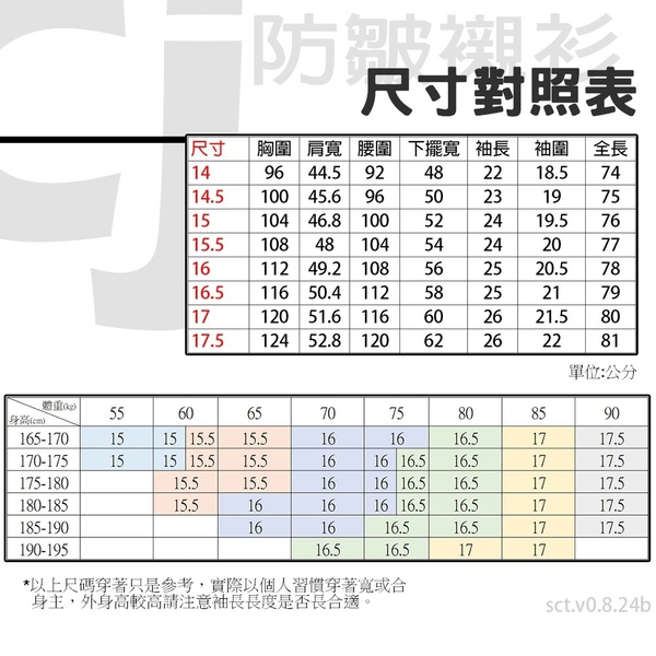 【CHINJUN/35系列】勁榮抗皺襯衫-短袖 product thumbnail 2