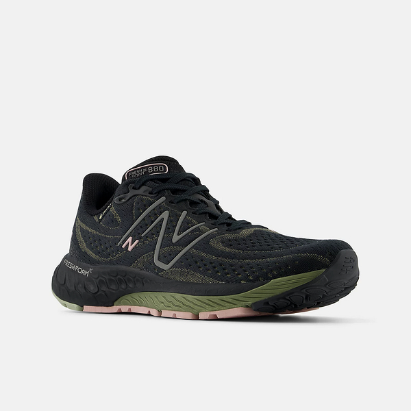 NEW BALANCE Fresh Foam X 880 v13 GTX 防水 運動鞋 慢跑鞋 戶外 女 黑綠 W880GP13