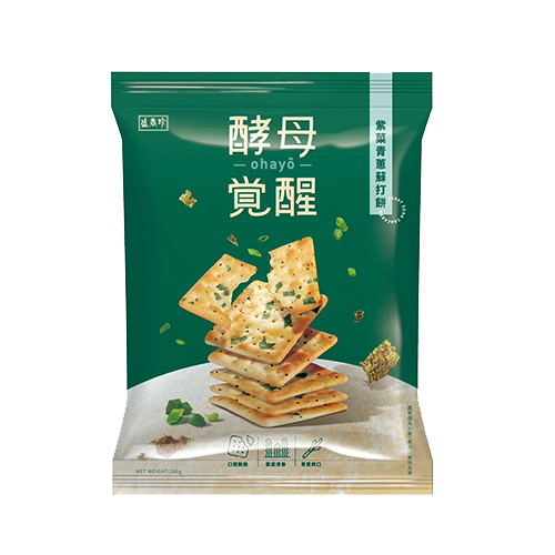 盛香珍酵母覺醒蘇打餅系列(胡椒/紫菜青蔥/蜜糖)(280G/包)【愛買】 product thumbnail 4