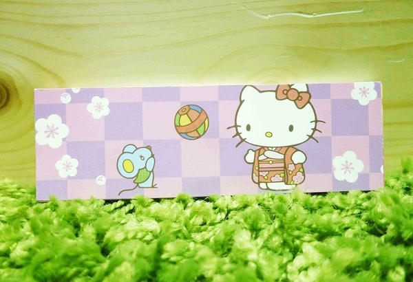 【震撼精品百貨】Hello Kitty 凱蒂貓~便條紙-長條型-三色【共1款】