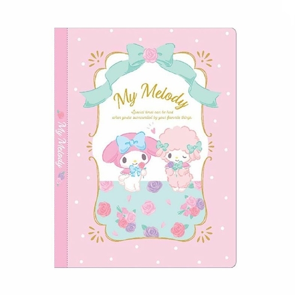 【震撼精品百貨】My Melody 美樂蒂~日本SANRIO三麗鷗 美樂蒂20頁文件夾-花園*27063