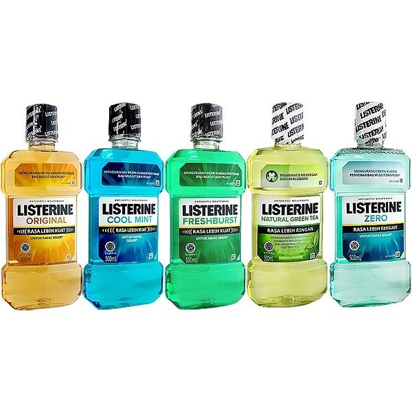 Listerine 李施德霖 漱口水(500ml) 款式可選【小三美日】