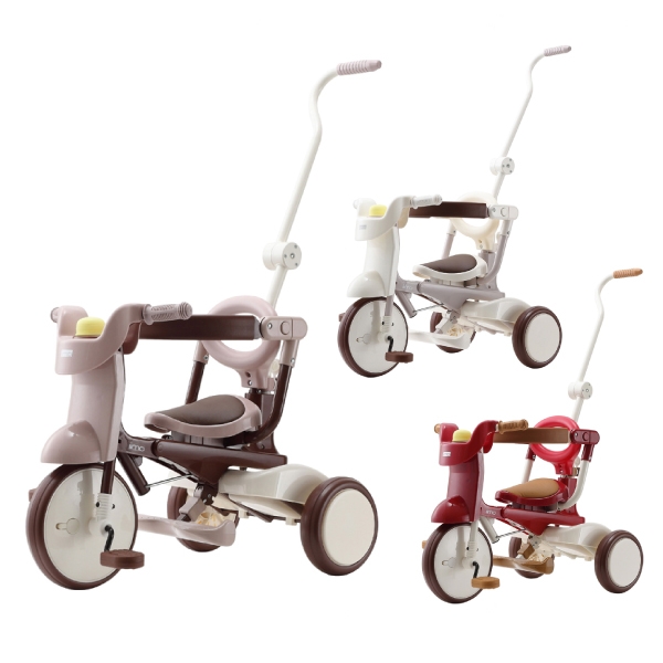 日本iimo #02 兒童三輪車-折疊款(3色可選)升級款| 幼兒滑步車/滑板車 
