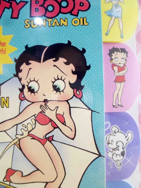 【震撼精品百貨】Betty Boop_貝蒂~筆記本-藍泳裝 product thumbnail 3