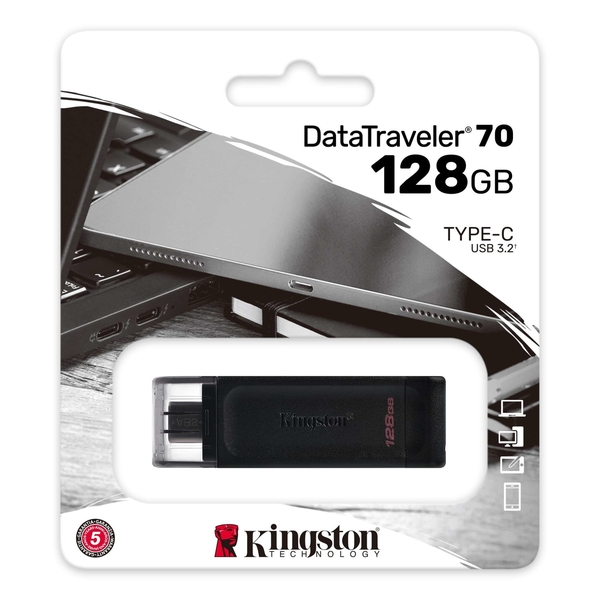 金士頓 Kingston DataTraveler 70 USB Type-C 128G 隨身碟 DT70 128GB