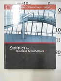 【書寶二手書T4／原文書_KNN】Statistics for Business & Economics_Anderson， David R./ Sweeney， Dennis J./ Williams，