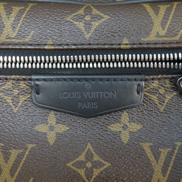 【二手名牌BRAND OFF】LOUIS VUITTON LV 路易威登 棕色 原花帆布 Josh 經典 後背包 銀扣 M41530 product thumbnail 6