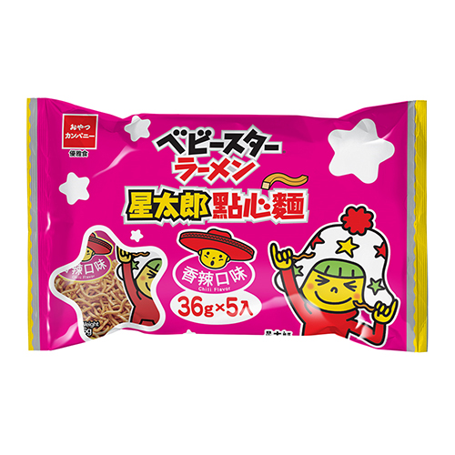 星太郎點心麵-中香辣分享包(新版)36g x5入【愛買】 product thumbnail 2