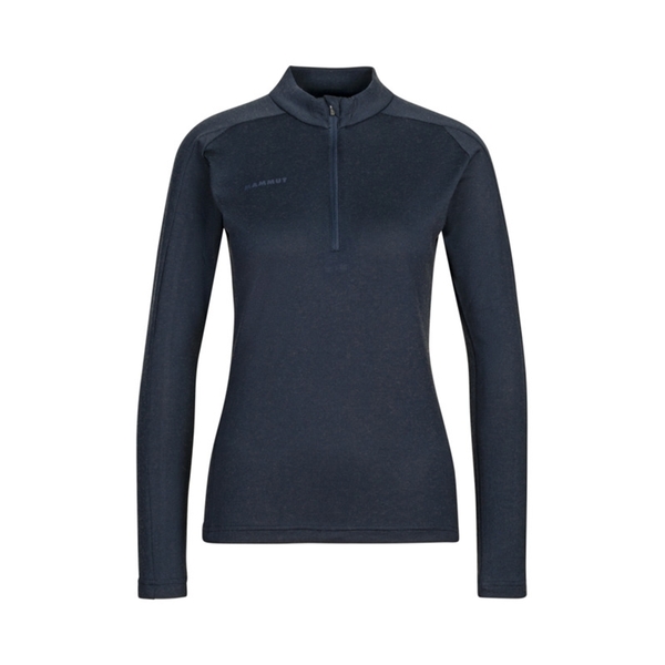 【MAMMUT 長毛象 女 Performance Thermal Zip AF 長袖保暖排汗衣《海洋藍》】1016-00101 product thumbnail 2