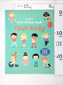 【書寶二手書T4／少年童書_KT5】First sticker book: Your body_Felicity Brooks、Natascha Rosenberg