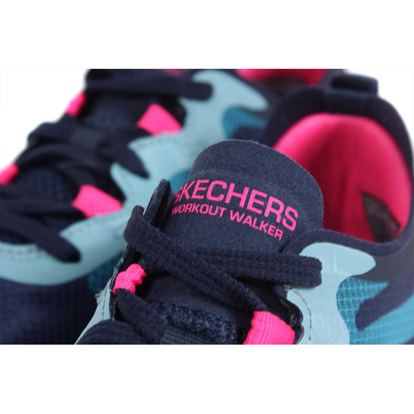 SKECHERS GOWALK ArchFit 運動鞋 健走鞋 女鞋 深藍/桃紅 124939NVMT no478 product thumbnail 5