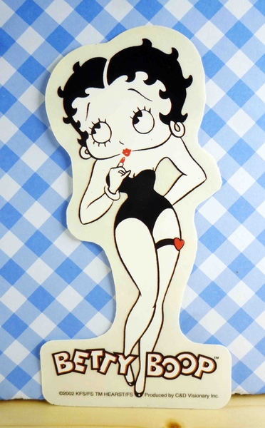 【震撼精品百貨】Betty Boop_貝蒂~貼紙-性感(黑) product thumbnail 2