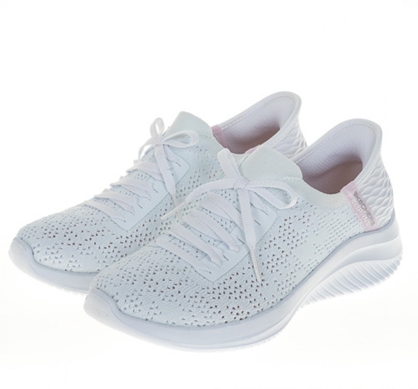 Skechers ULTRA FLEX 3.0 瞬穿 白 休閒鞋 女 運動 避震 896211WHT