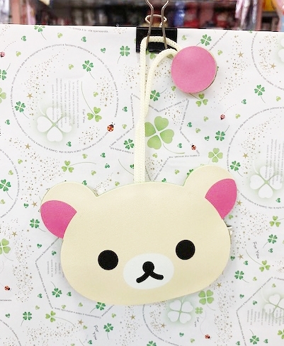 【震撼精品百貨】Rilakkuma San-X 拉拉熊懶懶熊~拉拉熊鎖套零錢包-妹妹#21500