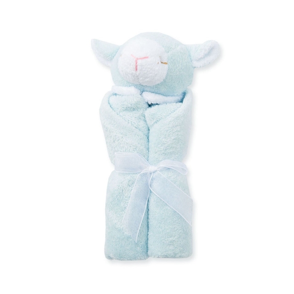 美國 ANGEL DEAR 嬰兒安撫巾-藍色小羊【南風百貨】 product thumbnail 2