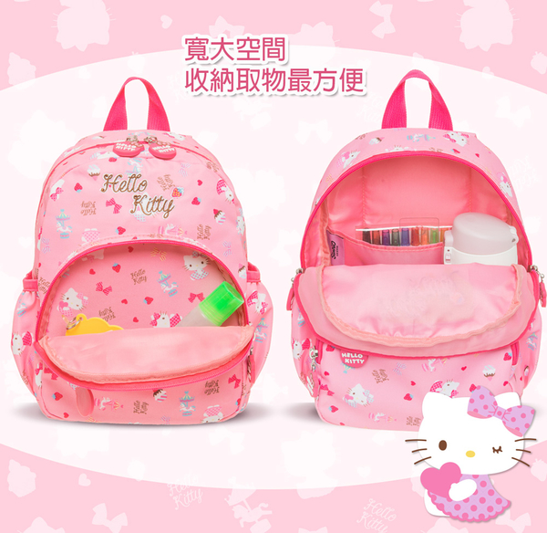 【 HELLO KITTY】夢幻樂園-後背包(小) 粉紅 KT02C01PK product thumbnail 7