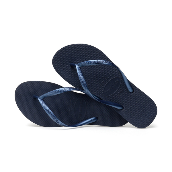 HAVAIANAS 哈瓦仕 人字拖 SLIM 海軍藍 夾腳拖 女 40000300555W product thumbnail 2