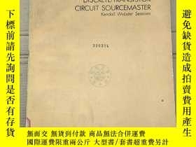二手書博民逛書店discrete transistor罕見circuit sourcemaster（P2718）Y173412