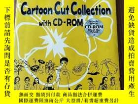 二手書博民逛書店Cartoon罕見Cut Collection with CD