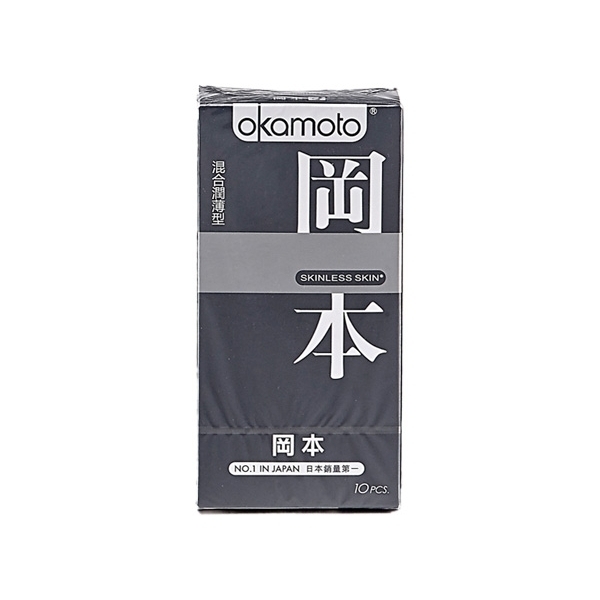 日本 okamoto 岡本 衛生套(10入)混合潤薄型【小三美日】保險套